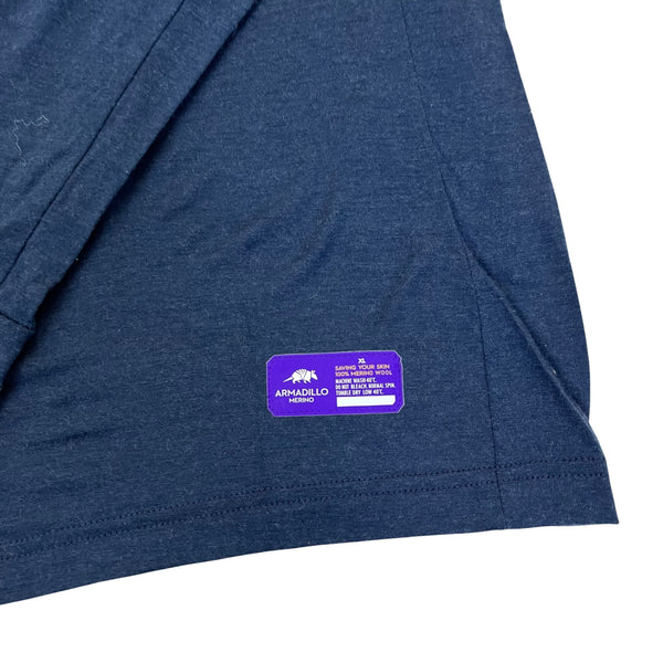 Armadillo Merino Men's Dark Blue Set With Long Sleeve Top & Bottom Sz XL - New