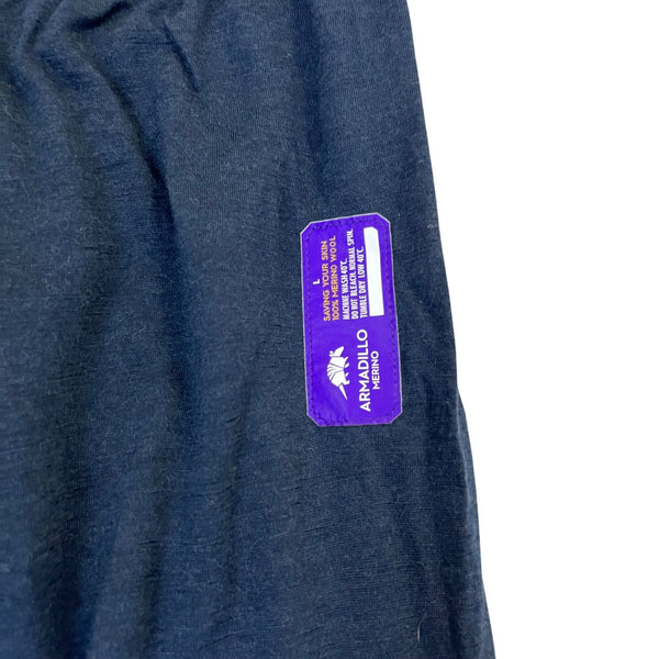 Armadillo Merino Men's Dark Blue Set With Long Sleeve Top & Bottom Sz XL - New