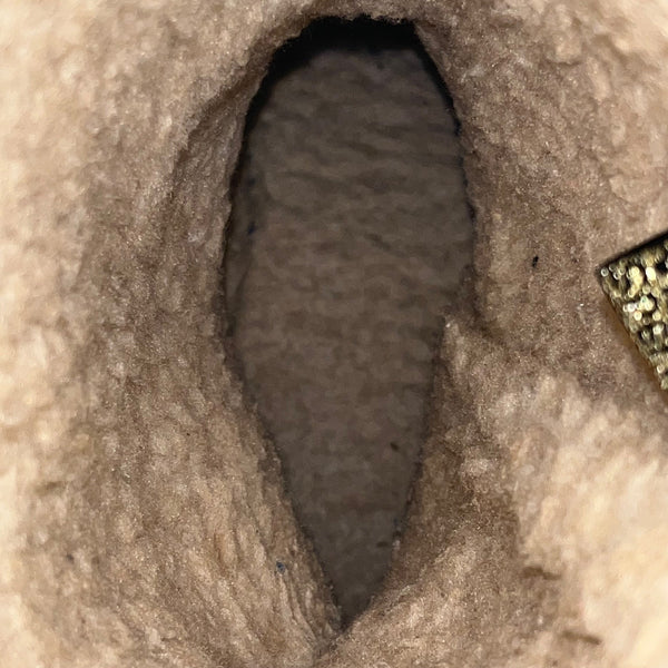 Victoria Spenser Women’s Brown Suede Faux Fur Lined Winter Boots Size 6