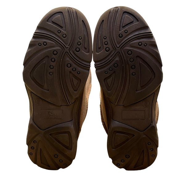 Victoria Spenser Women’s Brown Suede Faux Fur Lined Winter Boots Size 6