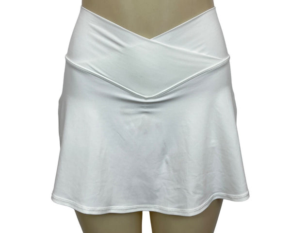 Offline Women's White High Waist Short Skirt Sz XS - NWT