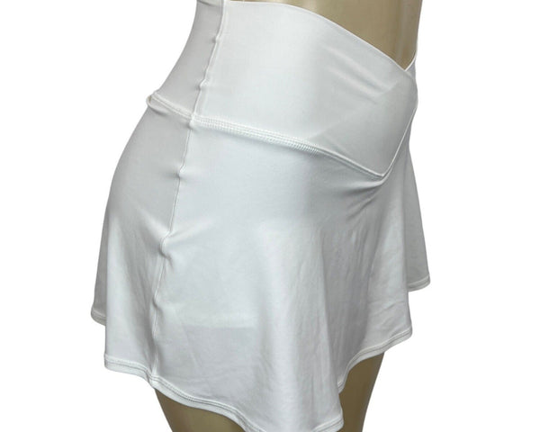 Offline Women's White High Waist Short Skirt Sz XS - NWT
