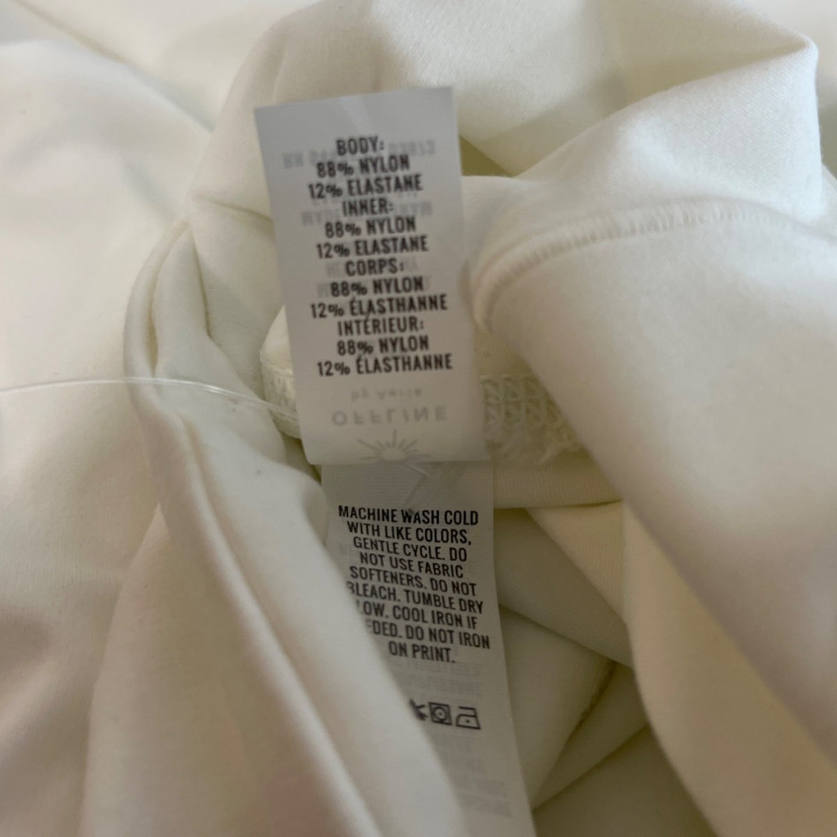 Offline Women's White High Waist Short Skirt Sz XS - NWT