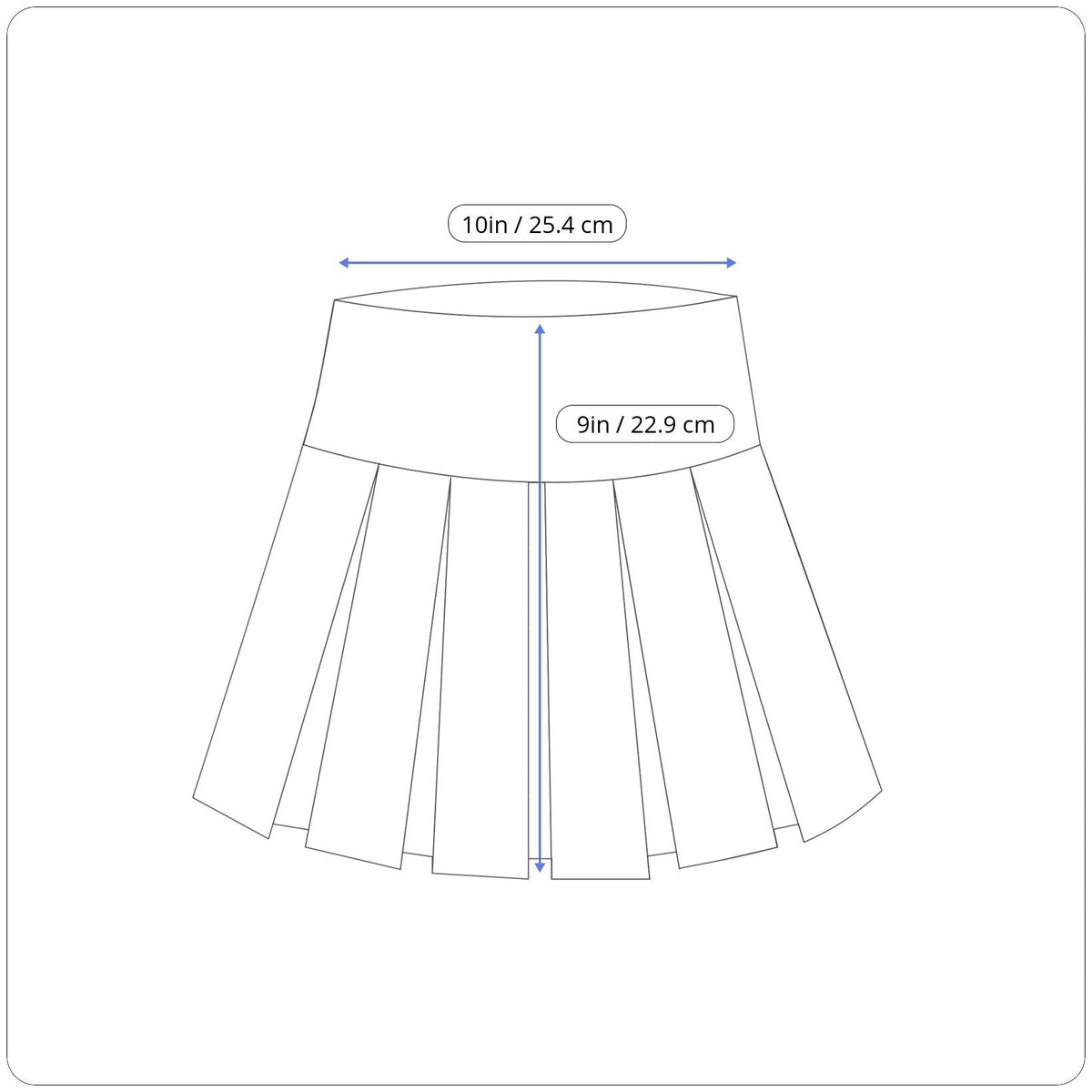 Offline Women's White High Waist Short Skirt Sz XS - NWT