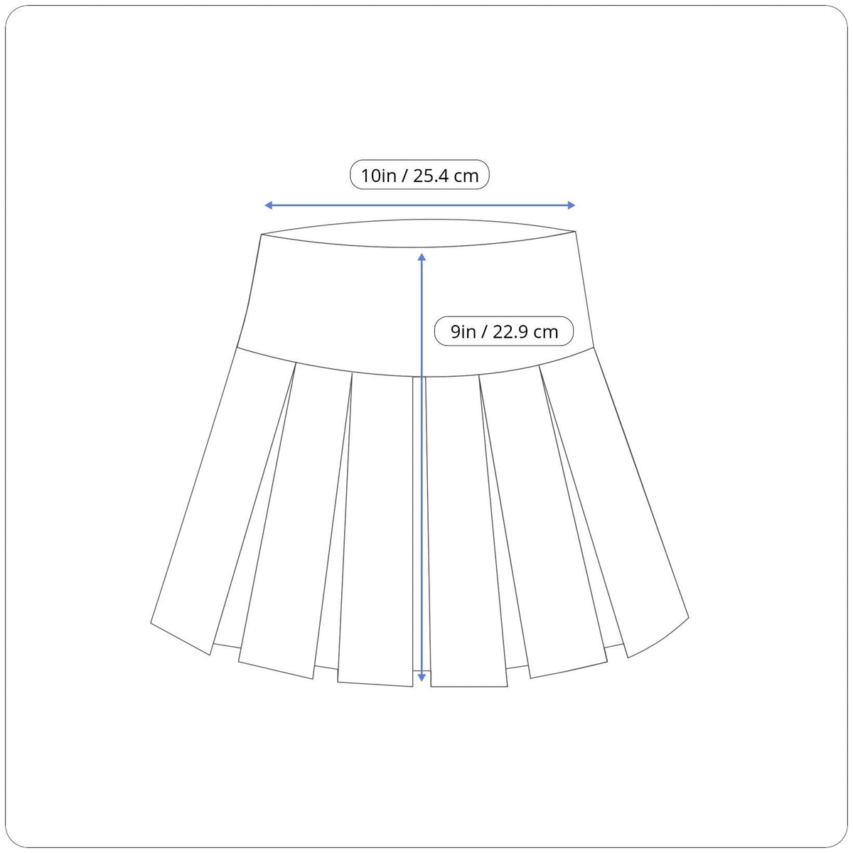 Offline Women's White High Waist Short Skirt Sz XS - NWT