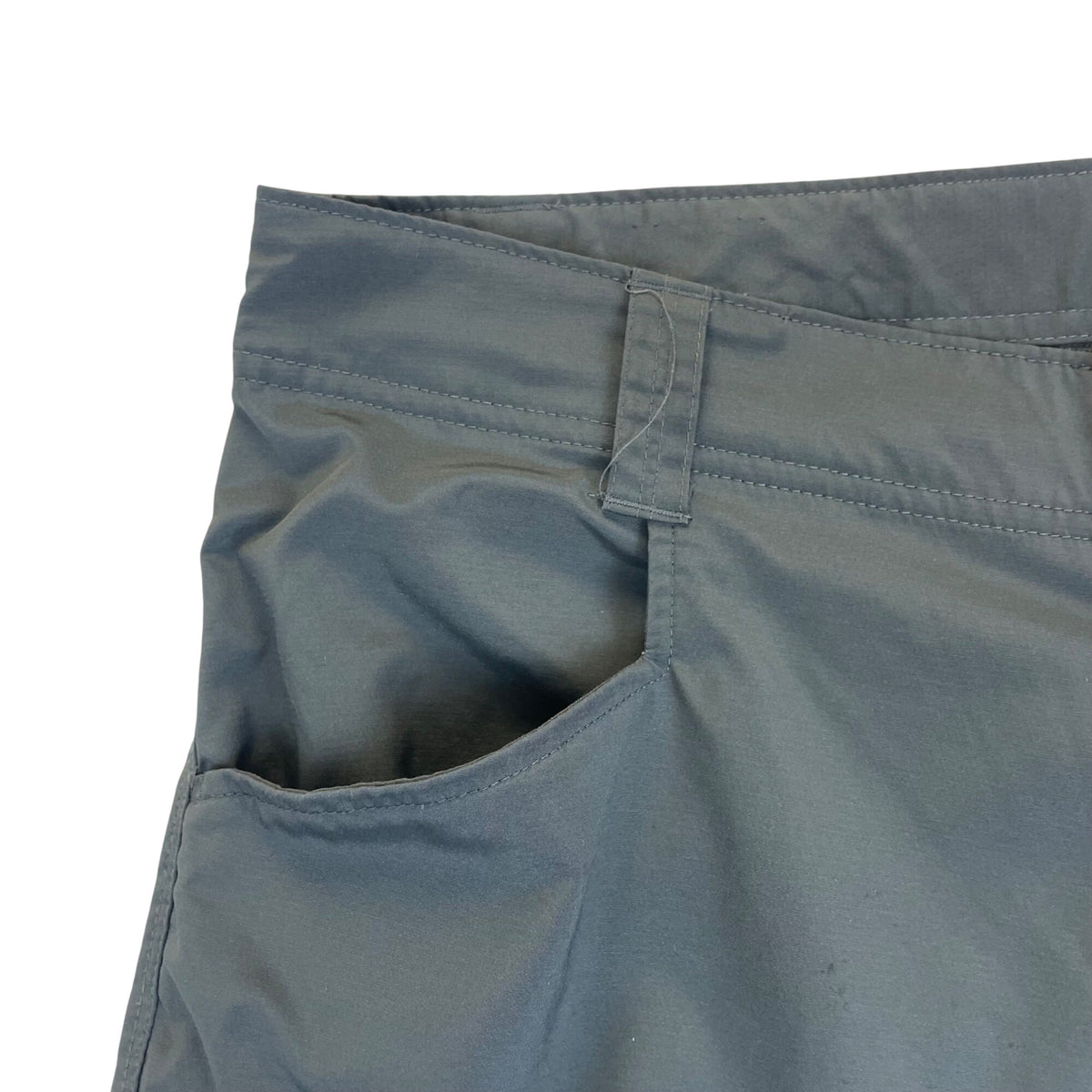 Columbia Mens Gray Convertible Hiking Pants With Omni-Shade UPF 50 Sz 34W 30L