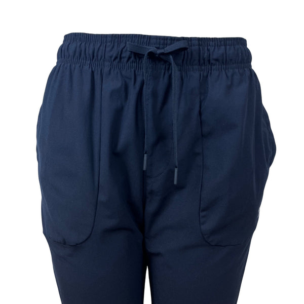 Reebok Women’s Black Elastic Waist Jogger Pants Polyester Blend Size M