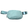 Lululemon Blue Agave Nylon Adjustable Strap On The Move Belt Bag Sz M