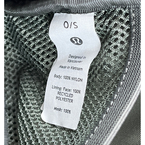 Lululemon Blue Agave Nylon Adjustable Strap On The Move Belt Bag Sz M