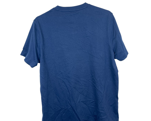 Brooks Brothers Mens Navy Cotton Embroidered Logo T-Shirt Medium Casual Crewneck
