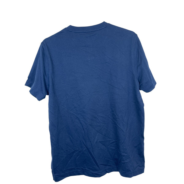 Brooks Brothers Mens Navy Cotton Embroidered Logo T-Shirt Medium Casual Crewneck