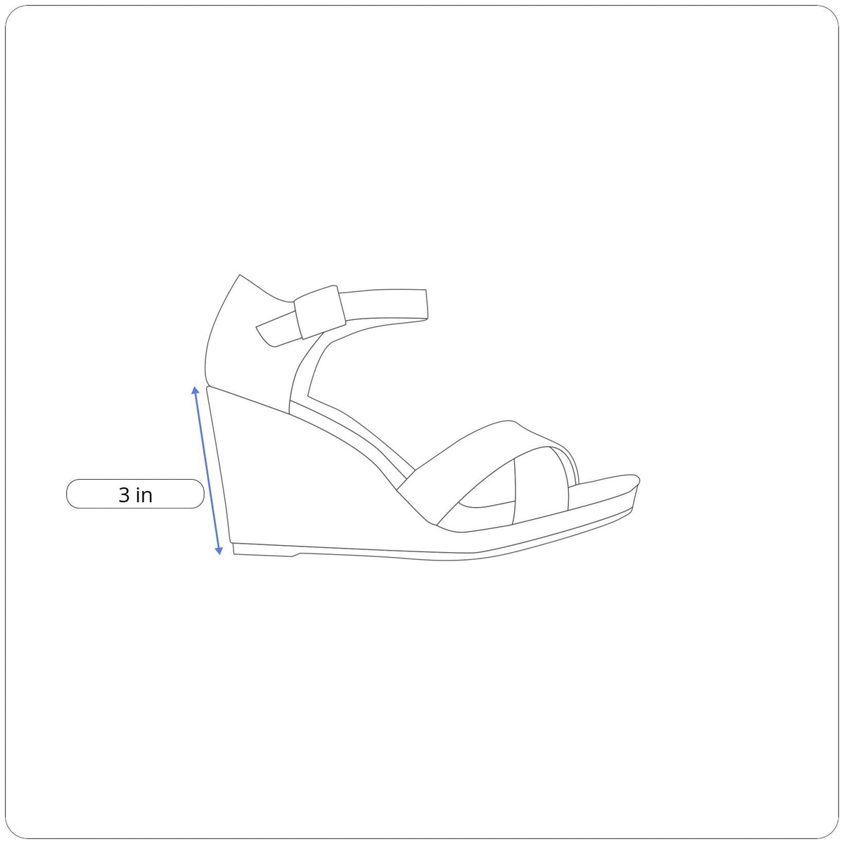 Italian Shoemakers Womens Chocolate Strappy Slide-On Tiber Wedge Sandals Sz 10