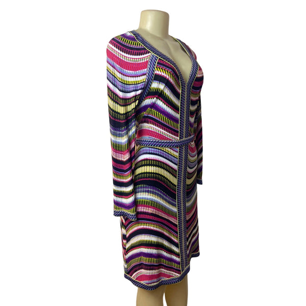 BCBGMaxazria Women's Multicolor A-Line Dress Sz M - NWT