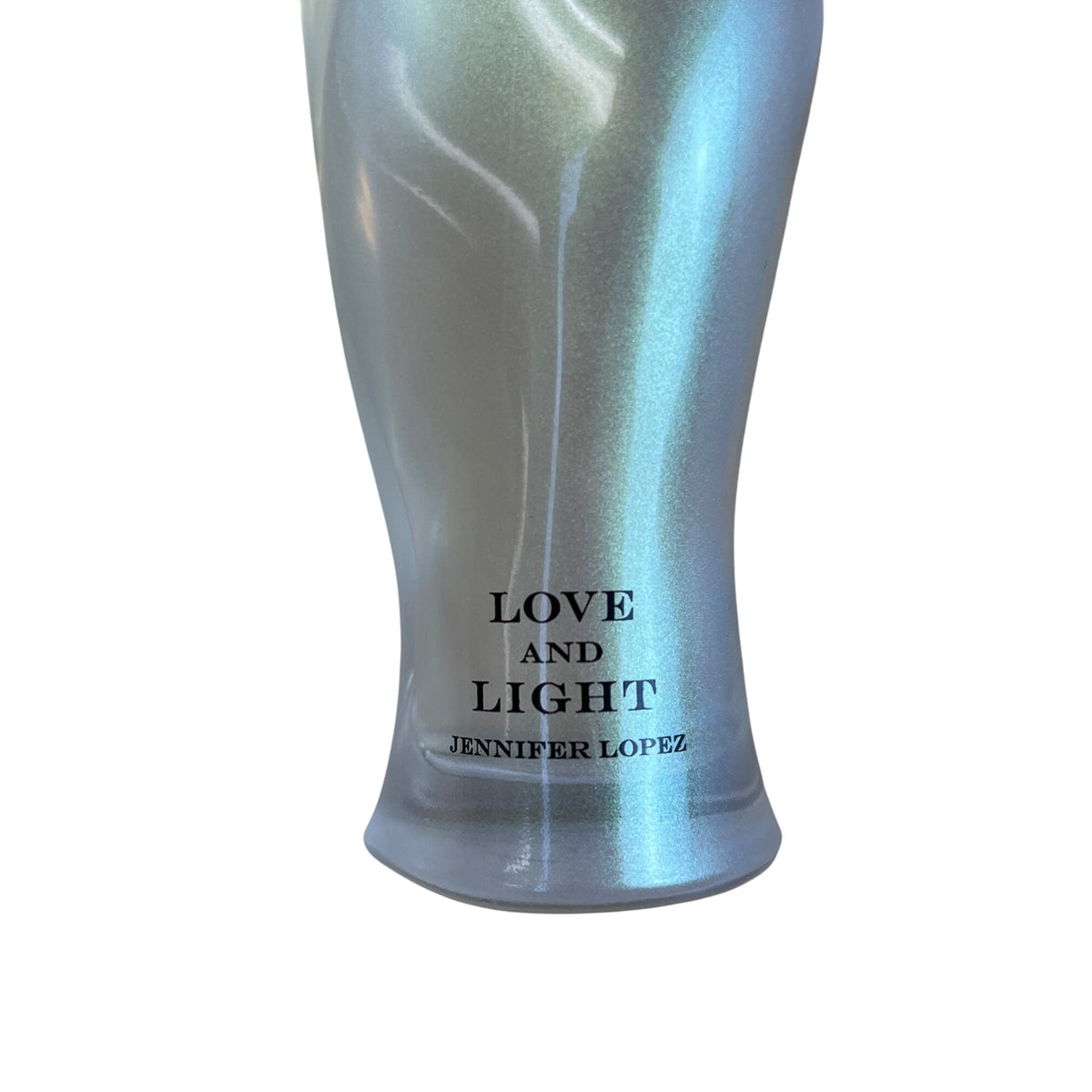Jennifer Lopez Love And Light Iridescent Perfume Bottle 75ml Curvy Shape Design