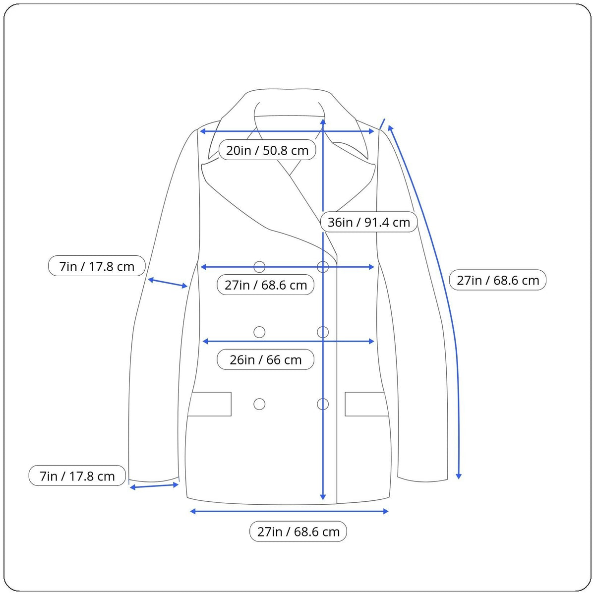 Tommy Hilfiger Mens Quilted Wool-Blend Black Coat With Button Closure Size XL