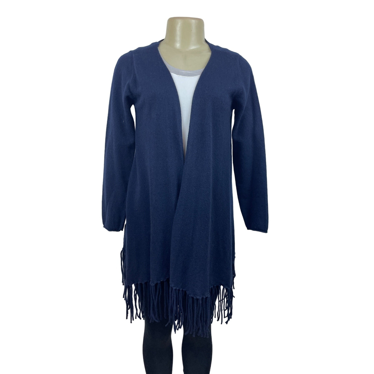Brodie Women’s Navy Blue Cardigan Cashmere Sweater Sz S - NWT