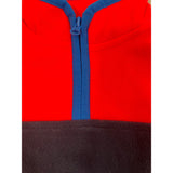 Oshkosh Bgosh Baby Fleece Half-Zip Pullover Red & Navy Size 6M - New