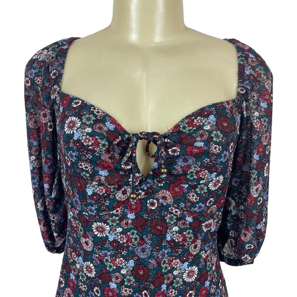 Springfield Women's Multicolor Midi Dress Sz XL - NWT