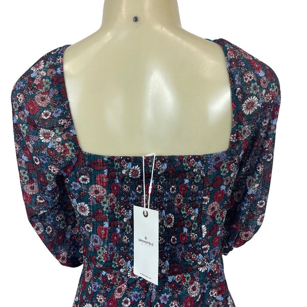 Springfield Women's Multicolor Midi Dress Sz XL - NWT