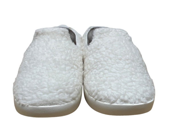 Allbirds Women’s Natural White Cream Wool Fluffs Slip-On Shoes Sz W8 - New