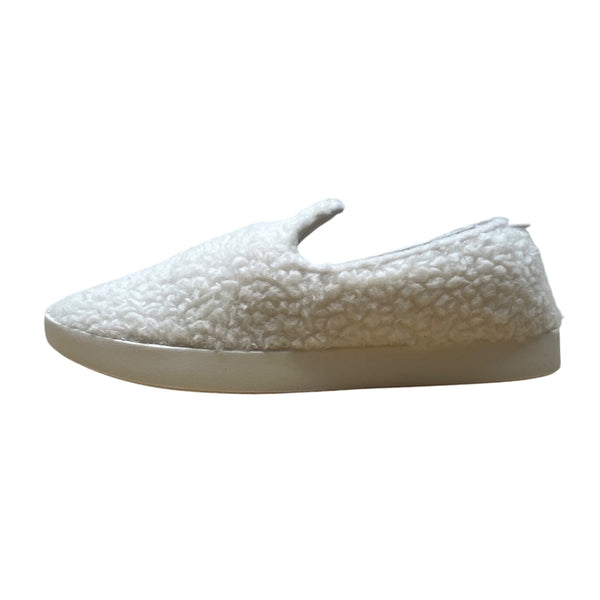 Allbirds Women’s Natural White Cream Wool Fluffs Slip-On Shoes Sz W8 - New