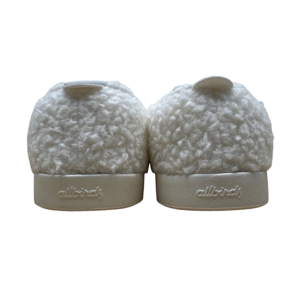 Allbirds Women’s Natural White Cream Wool Fluffs Slip-On Shoes Sz W8 - New