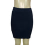 Bcbg Maxarzia Womens Black Bodycon Bandage Skirt Size M