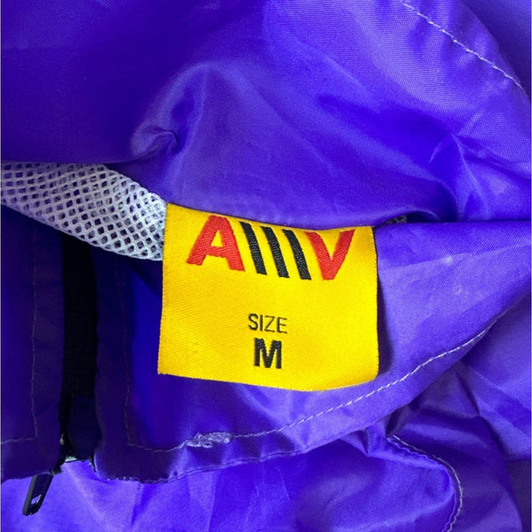 Authentic Throwback Collection Purple Windbreaker Jacket