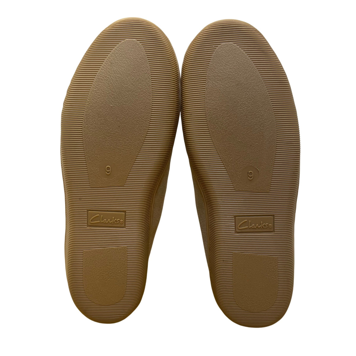 Clarks Women’s Wheat Suede W Lace Faux Fur Cuff Sandy Slipper Bootie Size 9M