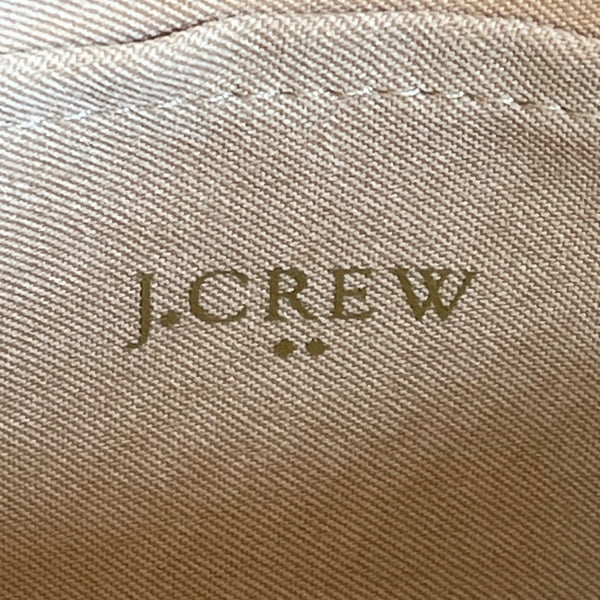 J.Crew Tan Sherpa With Zip Closure & Dual Handles Structured Tote Bag - New