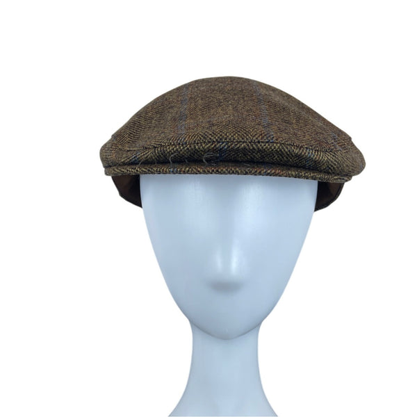 Vintage Maquedano Tweed Flat Cap