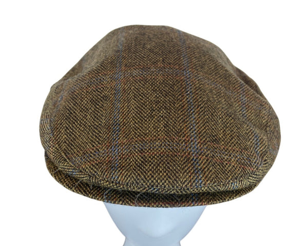 Vintage Maquedano Tweed Flat Cap