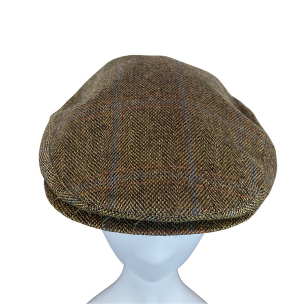 Vintage Maquedano Tweed Flat Cap