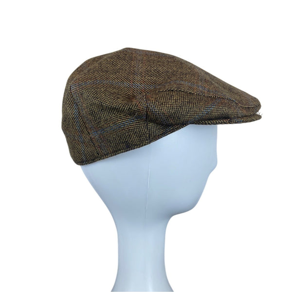 Vintage Maquedano Tweed Flat Cap