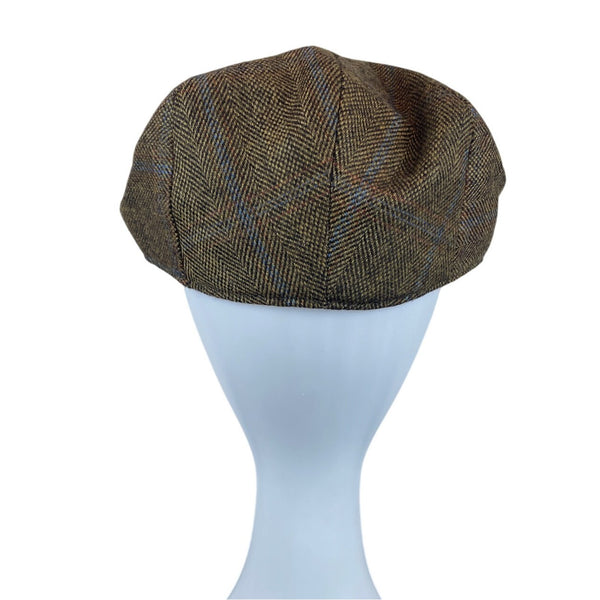 Vintage Maquedano Tweed Flat Cap