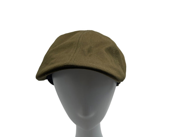 San Diego Hat Company Men's Olive Newsboy Cap Sz S