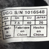 UGG Women’s Green Suede & Gray Sheepskin Mid-Calf Abree Mini Boots Size 9