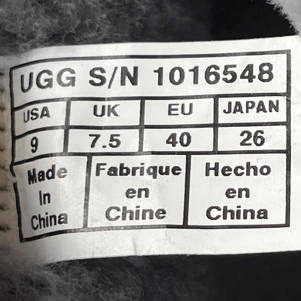 UGG Women’s Green Suede & Gray Sheepskin Mid-Calf Abree Mini Boots Size 9