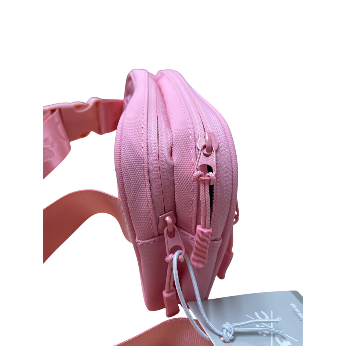 Pup & Culture Womens Pink Nylon Crossbody Treat Bag Adjustable Strap With Zipper Closure NWT