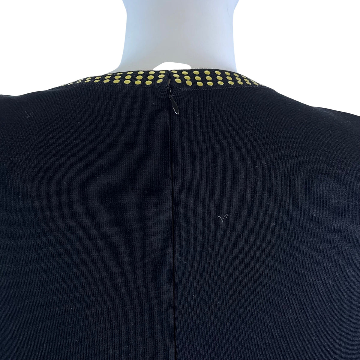 Mistook Women’s Black Long Sleeve Studded Shift Dress Elegant Knit Size 3x