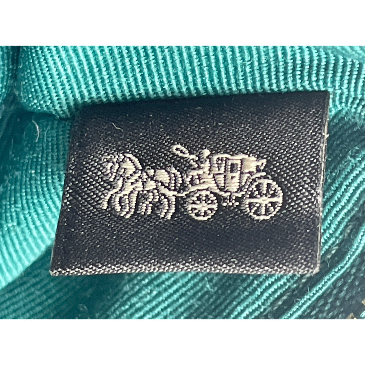 Coach Women's Emerald Green Wristlet Purse Sz S