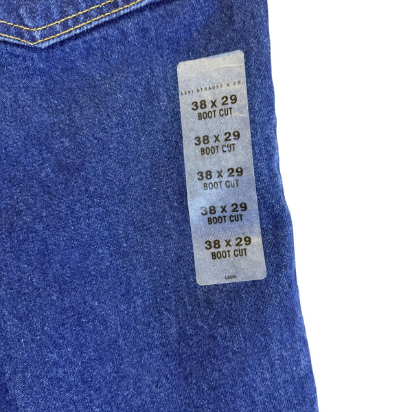 Levi’s Mens Blue Denim Cotton 517 Boot Cut Jeans Size W38 L29 - New