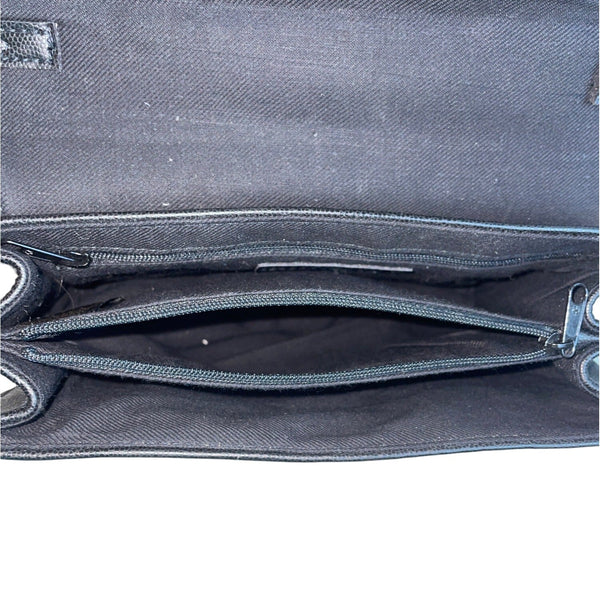 Liz Claiborne Women's Black Crossbody Bag Sz S