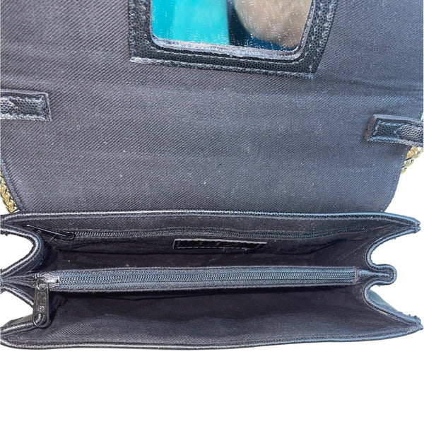 Liz Claiborne Women's Black Crossbody Bag Sz S