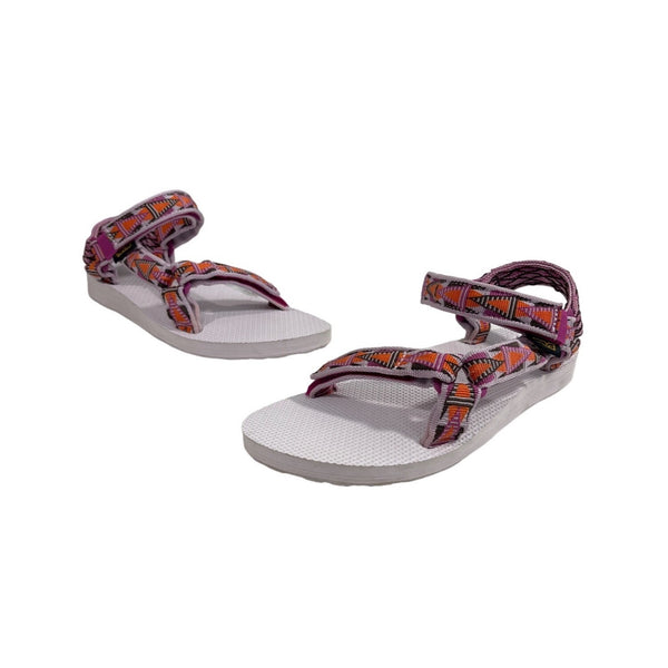 Teva Women's Pink Strapped Slide Sandals Sz 9