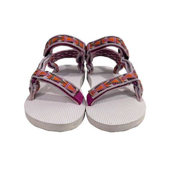 Teva Women's Pink Strapped Slide Sandals Sz 9