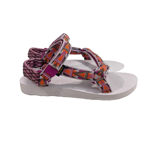 Teva Women's Pink Strapped Slide Sandals Sz 9