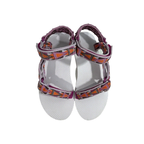 Teva Women's Pink Strapped Slide Sandals Sz 9