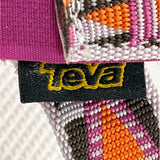 Teva Women's Pink Strapped Slide Sandals Sz 9