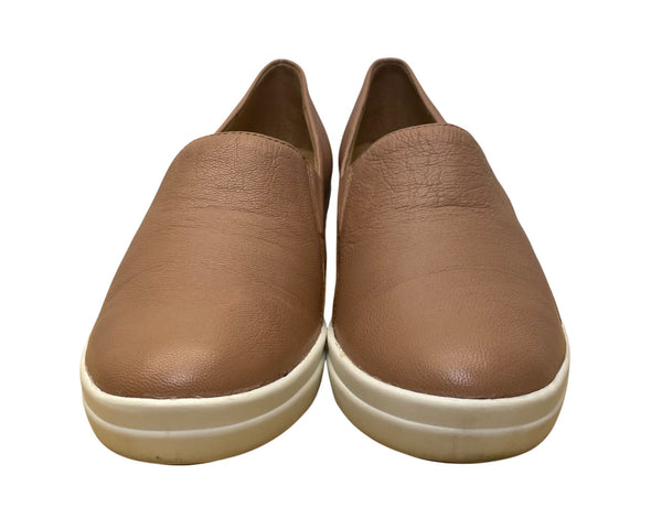 Naturalizer Women’s Brown Leather Slip-On Wedge Shoes Size 8M